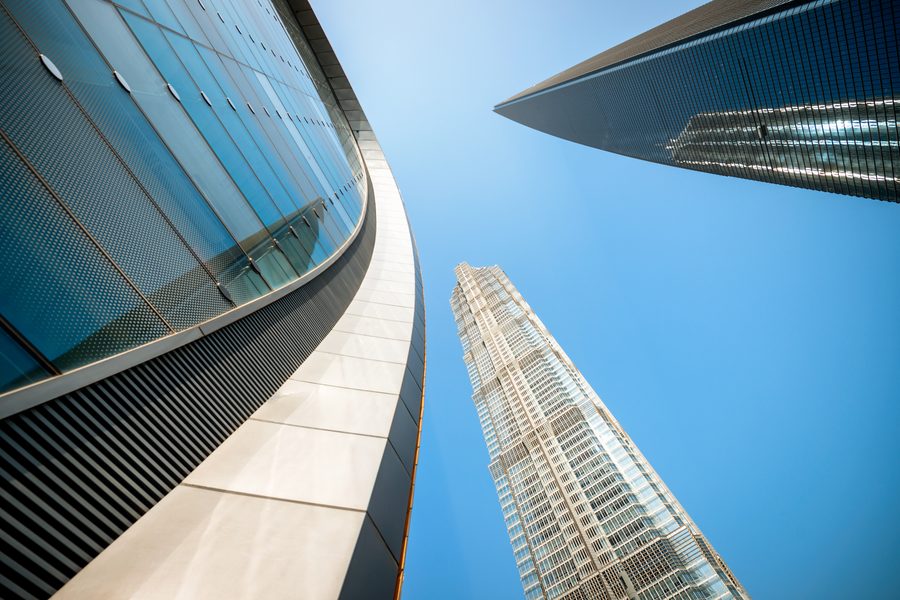 Modern skyscrapers against blue sky — SPV formation and structuring